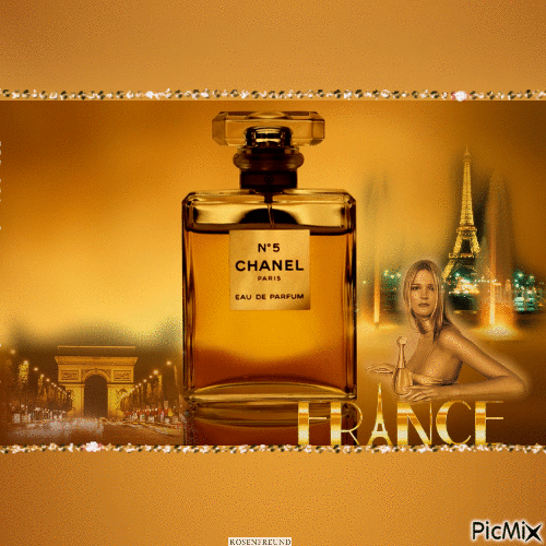 Paris Parfüm - Gratis animeret GIF