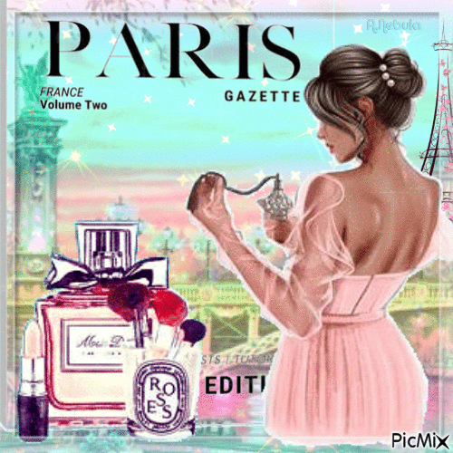 Perfume Paris - Безплатен анимиран GIF
