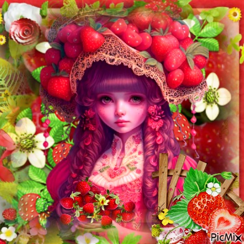Les fraises...concours - бесплатно png
