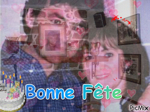 bonne fete Hélène - Δωρεάν κινούμενο GIF
