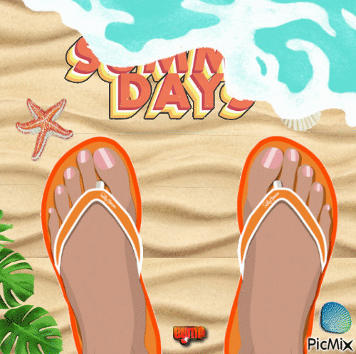 Summer Days - 免费动画 GIF