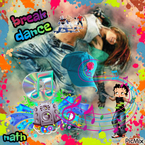 Break Dance,concours - Бесплатни анимирани ГИФ