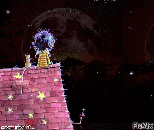 lune - Animovaný GIF zadarmo