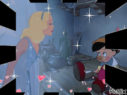Pinocchio - Darmowy animowany GIF