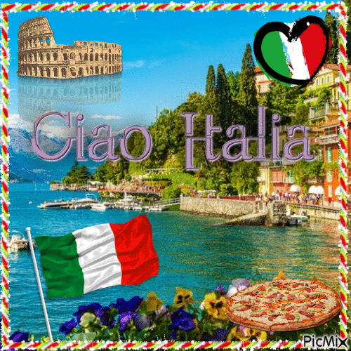 Ciao Italia - Безплатен анимиран GIF