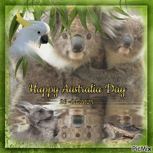 Happy Australia Day - 26-01-2023 - GIF animé gratuit