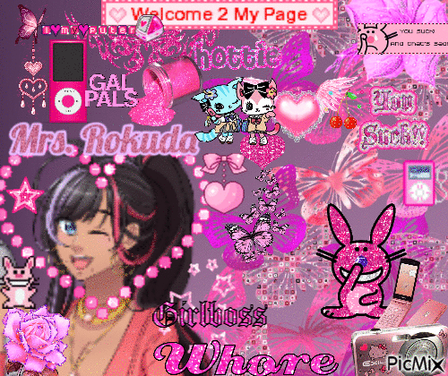 Mrs. Rokuda picmix <3 - GIF animé gratuit