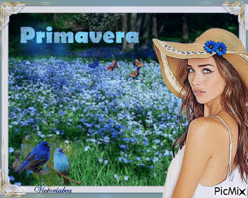 Primavera - Бесплатный анимированный гифка
