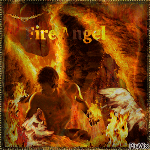 Feuerengel - Бесплатный анимированный гифка