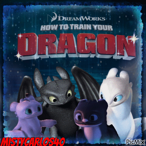 How to Train Your Dragon Family - Free animated GIF