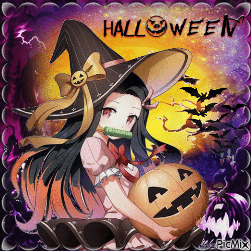 Halloween Manga - Безплатен анимиран GIF
