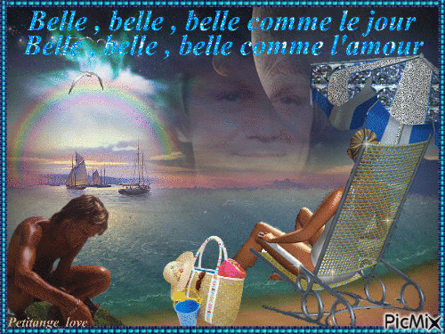 Belle , belle , belle - Бесплатный анимированный гифка