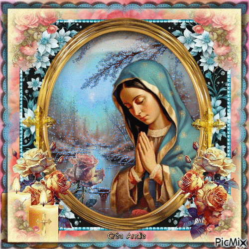 Vierge Marie, Esprit de Bénédiction - Animovaný GIF zadarmo