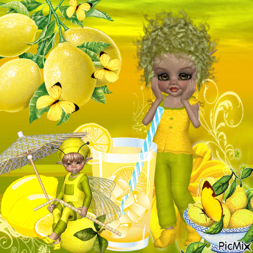 citrons - Gratis geanimeerde GIF