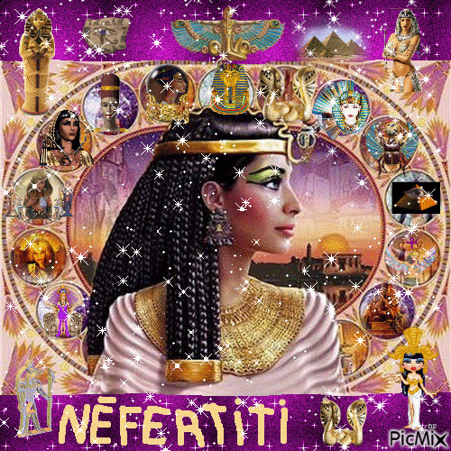 Néfertiti - Бесплатный анимированный гифка