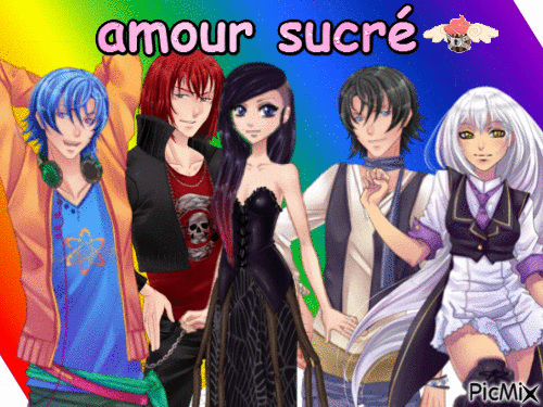amour sucré - Безплатен анимиран GIF