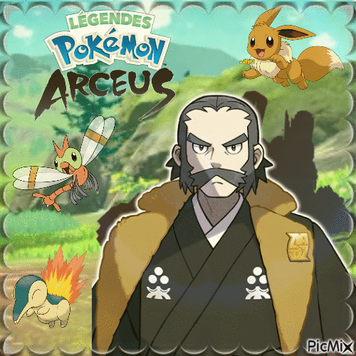 Pokemon Legend Arceus - Besplatni animirani GIF