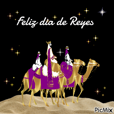 Dia de Reyes - Бесплатный анимированный гифка