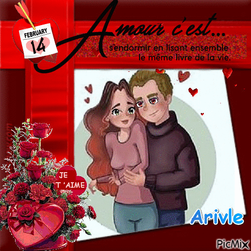 Saint Valentin - Arivle - GIF animate gratis