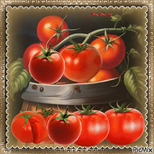 Les tomates - GIF animé gratuit