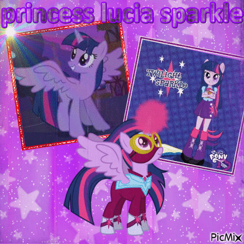 princess lucia sparkle - Nemokamas animacinis gif