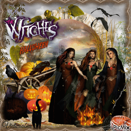 Witches - Bezmaksas animēts GIF