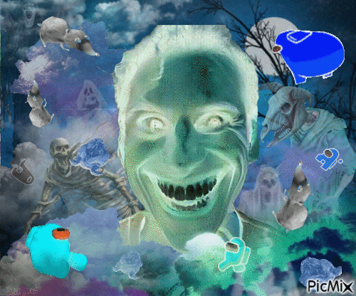 jerma985 jerma sus face ghost spooky - Free animated GIF - PicMix