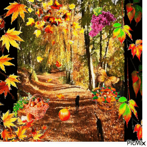 Gifts of autumn - Gratis geanimeerde GIF