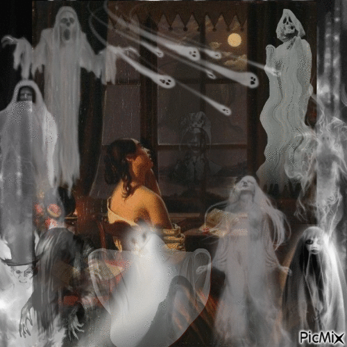Ghost Stories by Moonlight - Darmowy animowany GIF