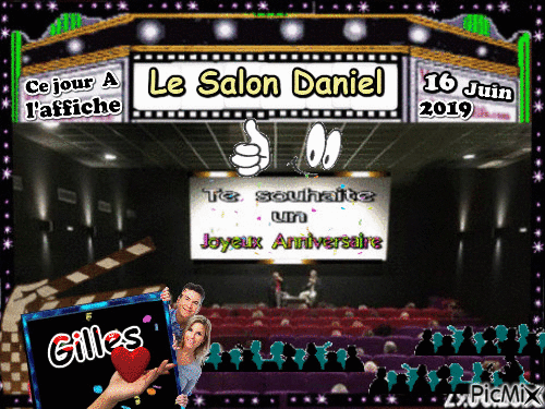 Salon Daniel - Zdarma animovaný GIF