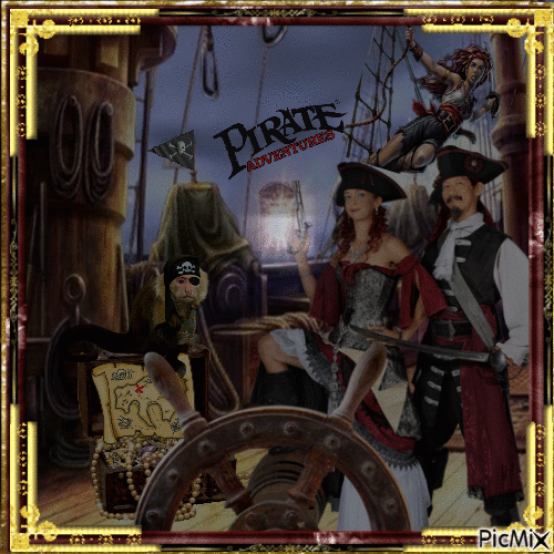 les pirates débarquent sur picmix - GIF animado grátis