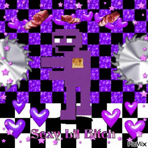 Purple guy - Бесплатный анимированный гифка