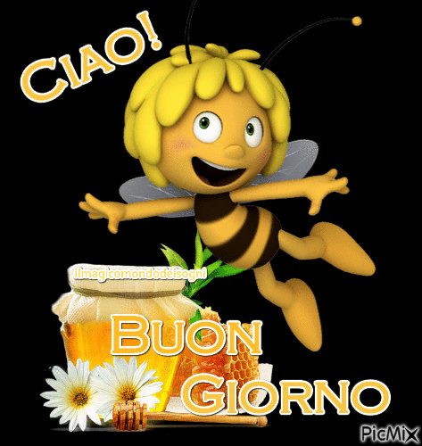 ciao buon giorno - Zdarma animovaný GIF
