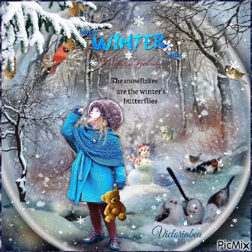 Happy Winter day - Ingyenes animált GIF