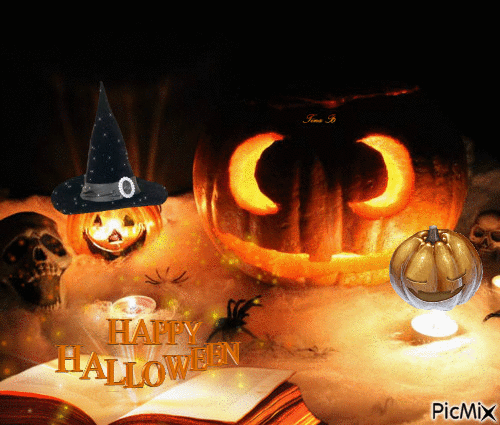 Happy Halloween - GIF animado gratis