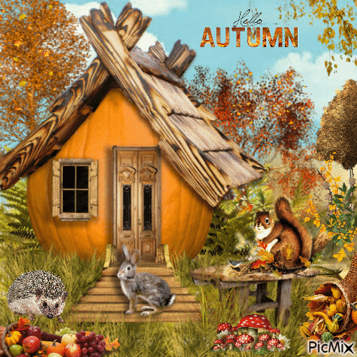Autumn tale. - Free animated GIF