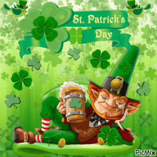 St. Partrick's Day... - GIF animasi gratis