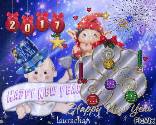 Sweet New Year - Ingyenes animált GIF