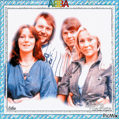 ABBA, always and forever - Free animated GIF