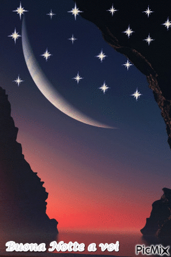 Buona notte - Ilmainen animoitu GIF