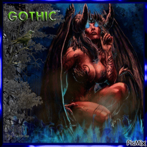 Gothic - GIF animado grátis