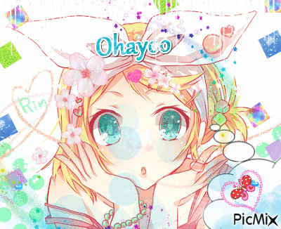 Ohayo - 無料のアニメーション GIF