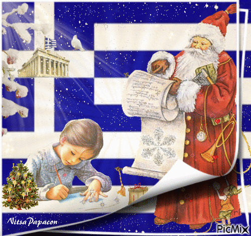 Letters to Santa Claus. - Gratis geanimeerde GIF