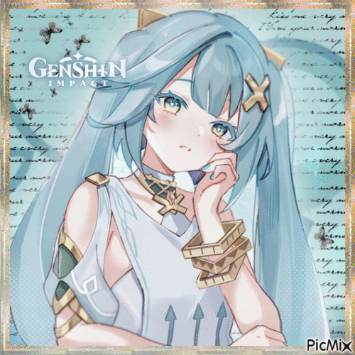 Genshin Impact - Faruzan - Darmowy animowany GIF