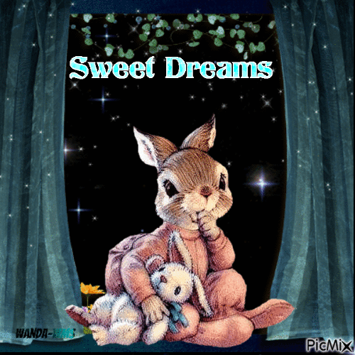 Sweet dreams-night - Gratis animerad GIF