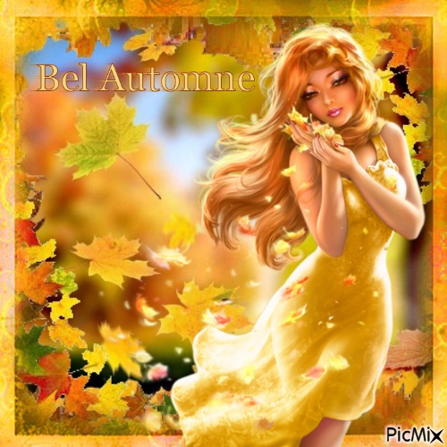 Bel automne - gratis png