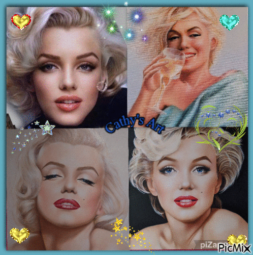 Marilyn Art - Besplatni animirani GIF