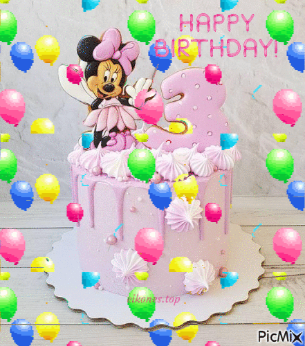 baby-Happy Birthday! - Бесплатни анимирани ГИФ