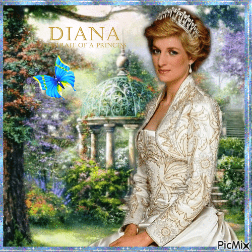 Princess Diana - Animovaný GIF zadarmo