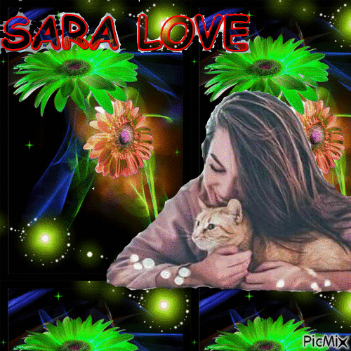 SARA LOVE - GIF animasi gratis